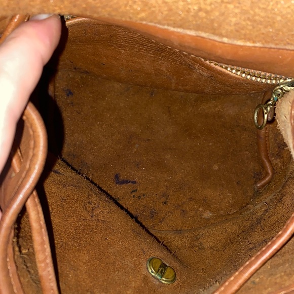 Coach Tan Leather Backpack - Picture 7 of 7